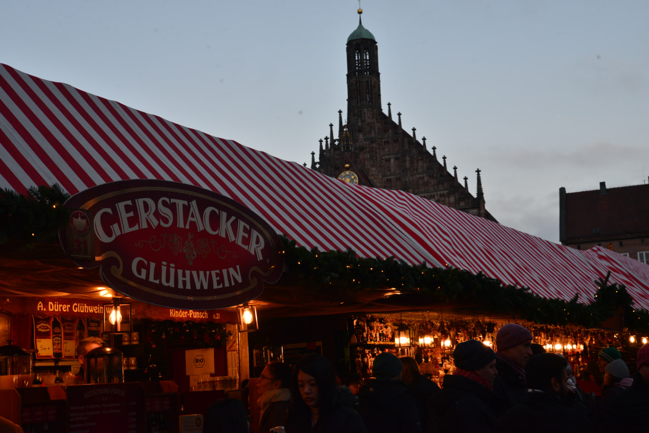 Christkindlesmarkt Nuremberg 2025 - Festive decorations